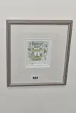 Old Houses by Hugh Casson, WATERCOLOUR, sold Apr 2024