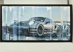 Porsche 911 iii by Kris Hardy, oil on canvas, sold Apr 2024