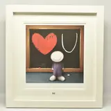 Love letter by Doug Hyde, print on paper, sold Apr 2024