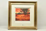 Rocky outcrop by Rolf Harris, print on paper, sold Apr 2024