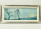 Mist on the thames by Rolf Harris, print, sold Mar 2024