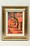 Kookaburra at dusk by Rolf Harris, print, sold Mar 2024
