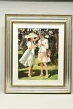 Race day elegance by Sherree Valentine Daines, print on board, sold Mar 2024