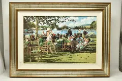 Regatta memories by Sherree Valentine Daines, print on board, sold Mar 2024
