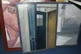 Nude by Arthur Oldham, mixed media, sold Mar 2024