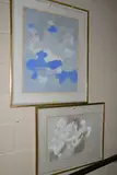 Comprising 'Azul by Antonio Lago Rivera, gouache on paper, sold Mar 2024