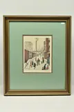 Street scene by L. S. Lowry, pencil, sold Feb 2024