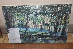 Bluebell shadows by Timmy Mallett, print, sold Feb 2024