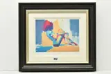 In repose by Toby Mulligan, print, sold Feb 2024