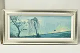 Mist on the thames by Rolf Harris, print, sold Feb 2024