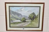 Tal-Y-Lyn by Aubrey R.Phillips, 1999, PASTEL, sold Feb 2024