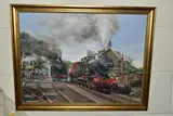 Living legend by Barry J. Freeman, oil on board, sold Jan 2024
