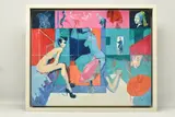 Provocative influence by Toby Mulligan, print, sold Jan 2024