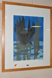 Night by Heinke Jenkins, 1997, LINOCUT, sold Jan 2024