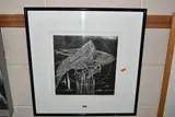 Night bird by Heinke Jenkins, LINOCUT, sold Jan 2024