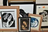Sleep by Heinke Jenkins, 2012, LINOCUT, sold Jan 2024
