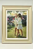 The colour and glamour of ascot by Sherree Valentine Daines, print on board, sold Dec 2023