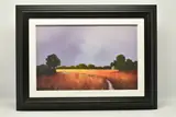 Enduring light by Barry Hilton, print on board, sold Dec 2023