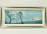 Mist on the thames by Rolf Harris, print, sold Dec 2023