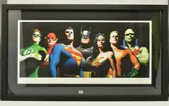 Original seven by Alex Ross, print on paper, sold Dec 2023