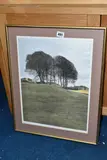 Hilltop by Phil Greenwood, etching, sold Dec 2023