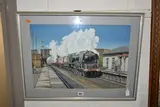 Royal scot 46237 by George Heiron, watercolour, sold Dec 2023
