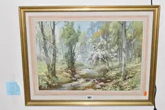 Dovedale, derbyshire by Harold Gresley, watercolour, sold Dec 2023