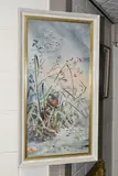 Bleak outlook by Robin Gibbard, watercolour on paper, sold Nov 2023
