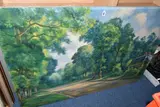 A french woodland landscape by H Clement, 1953, oil on canvas, sold Nov 2023