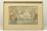 Santa spirito iii by John Verney, 1976, ink and watercolour, sold Nov 2023