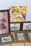 Gemstone by Cyn Dunning, watercolour, sold Nov 2023
