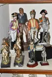 to include boxed Royal Hampshire silver plated figure 'The Paratrooper' and by Nine Military Figures, sculpture, sold Nov 2023
