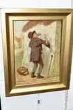 Hard Times by John Watson Nicol, 1887, oil on canvas, sold Nov 2023