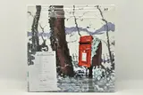 Snowy post box by Timmy Mallett, print, sold Nov 2023