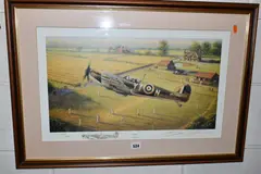 Spitfire ! by Bill Perring, PRINT, sold Nov 2023