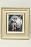 The pink slipper by Sherree Valentine Daines, print on board, sold Nov 2023