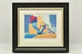 In repose by Toby Mulligan, print, sold Nov 2023