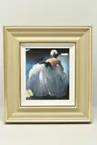 Tranquil beauty by Sherree Valentine Daines, print on board, sold Nov 2023