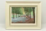 Autumn in paris by Charles Rowbotham, oil on board, sold Nov 2023