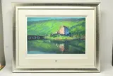 Reflection, eilean donan castle by Rolf Harris, print, sold Nov 2023