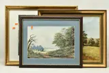 A modern english school landscape by David Crane, oil on canvas, sold Oct 2023