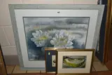 Lemon slice by Timothy Shelley, 1953, oil on canvas, offered Oct 2023