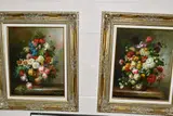 Each depicting an assortment of by Johnny Gaston, oil, sold Oct 2023