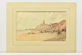 Sunday school, dunwich by Martin Hardie, 1914, watercolour on paper, sold Oct 2023
