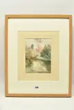 In my garden by George Clausen, watercolour on paper, sold Oct 2023