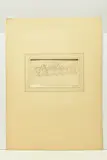Draught oxen by James Ward, pencil and ink, sold Oct 2023