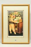 Drinkies by Beryl Cook, PRINT, sold Oct 2023