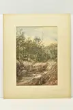A river landscape by Thomas Baker, watercolour on paper, sold Oct 2023