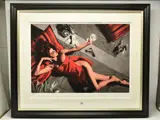 Blackmailer by Glen Orbik, print on paper, sold Oct 2023