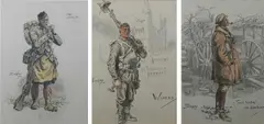 Untitled by Charles Johnson Payne, pencil, offered Mar 2024